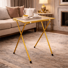 Living Room View - Golden Table