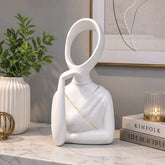 Serene Thought Abstract Figurine