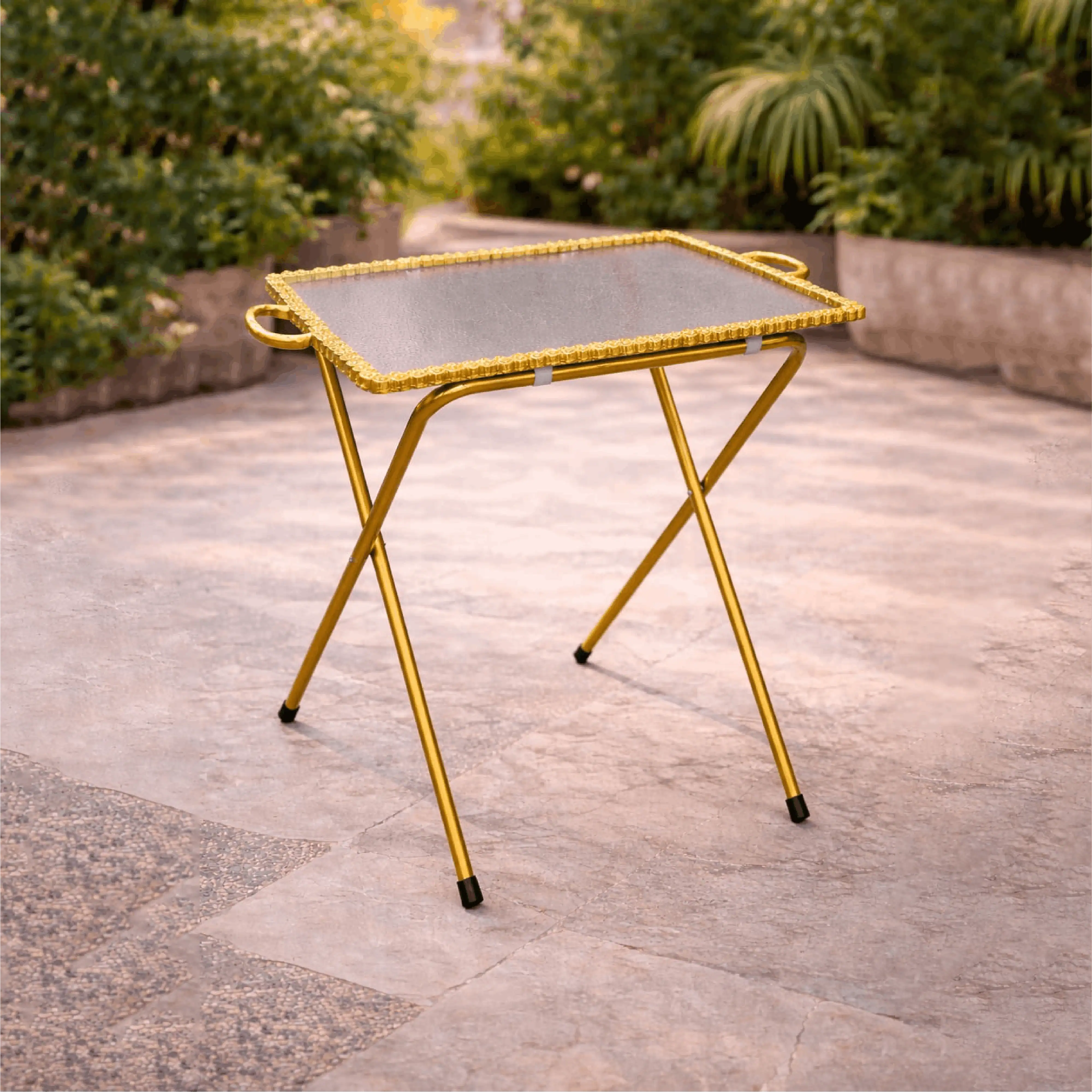 Outdoor View - Golden Table