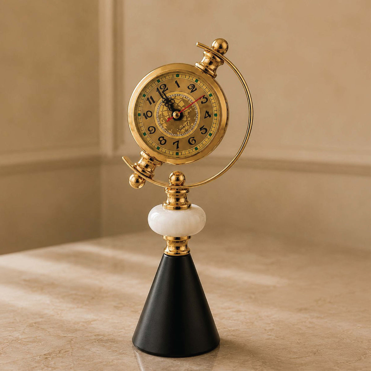 Chrono Luxe Table Clock