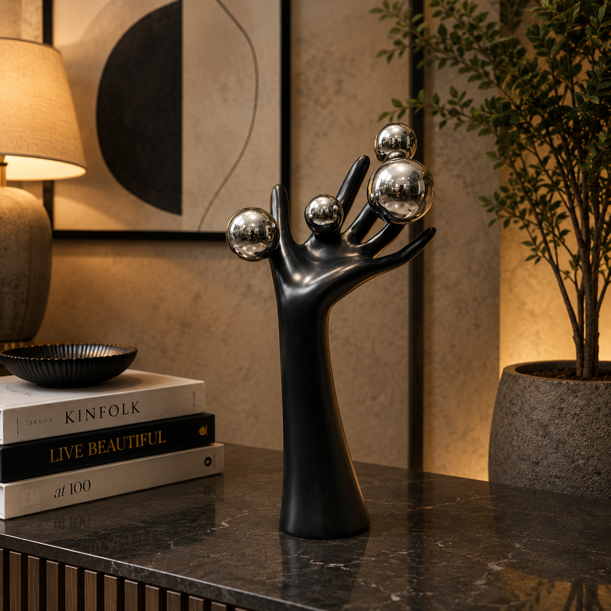 Eclipse Hand Sculpture